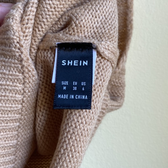 SHEIN • Light Brown Sweater Vest - Picture 3 of 4